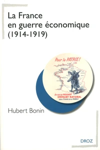 La France en guerre économique (1914-1919)