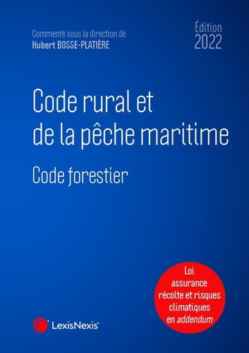 Code rural et de la pêche maritime  Edition 2022