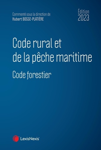 Code rural et de la pêche maritime  Edition 2023