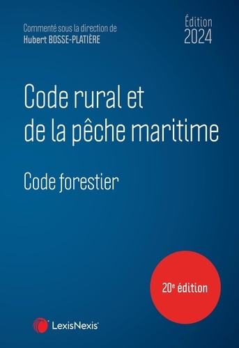 Code rural et de la pêche maritime  Edition 2024