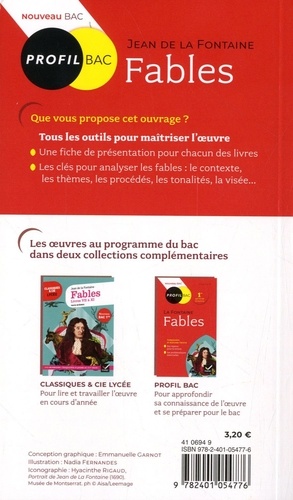 Fables, La Fontaine. Bac 1ère générale et techno  Edition 2019-2020 - Occasion