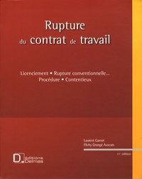 Rupture du contrat de travail - Licenciement, rupture conventionnelle... Procédure, contentieux.pdf