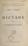 Hubert J. A. Simplisse - Dictame (1) - Les Jargonautes et les Oxydés. La philosophie des Jargonautes produit des chardons et des Oxydés.