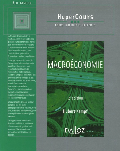 Hubert Kempf - Macroéconomie - Edition 2006.