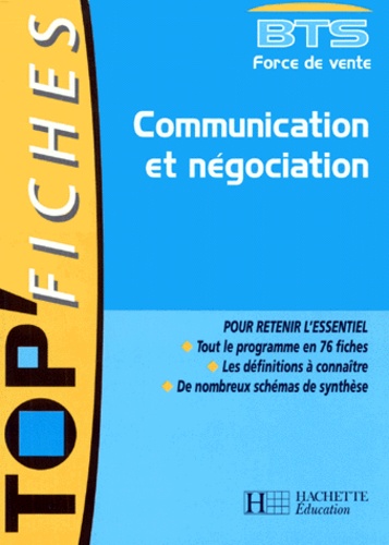 Hubert Neveu et Marie-Laure Azaïs-Gautheret - Communication et négociation BTS Force de vente.
