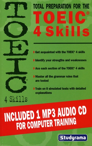 Hubert Silly - Total Preparation for the TOEIC 4 Skills. 1 CD audio