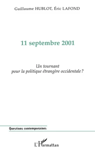 11 septembre 2001.