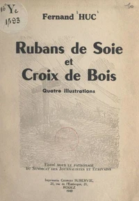 Rubans de soie et croix de bois