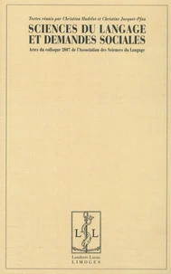 Sciences du langage et demandes sociales