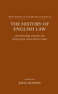 The History Of English Law