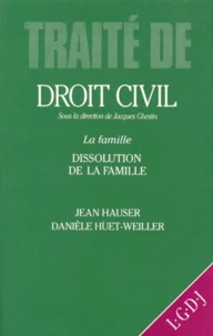 La Famille. Dissolution De La Famille