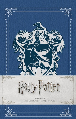  Huginn & Muninn - Harry Potter Serdaigle - Mini-carnet avec pochette.