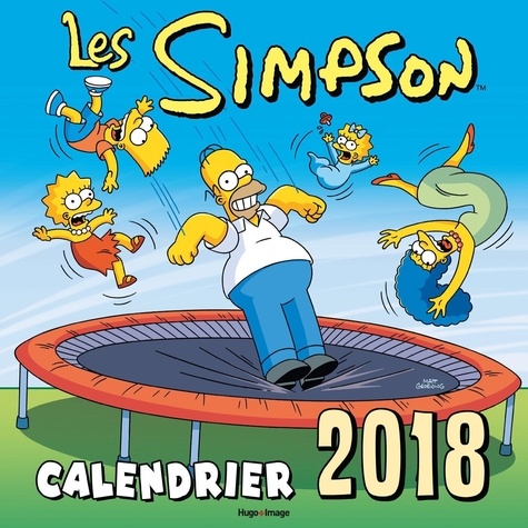 Calendrier 2017 Les Simpson