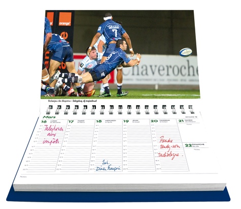 L'Agenda-calendrier Montpellier Hérault Rugby