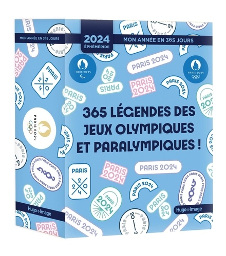 365 légendes des jeux olympiques et paralympiques  Edition 2024