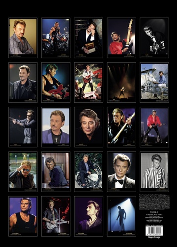 Calendrier Mural Johnny Hallyday  Edition 2022