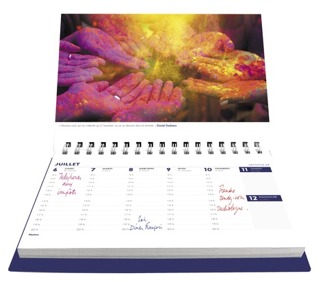 L'agenda-calendrier bonheur et spiritualité  Edition 2020