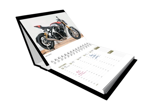 L'agenda-calendrier motos d'exception  Edition 2020