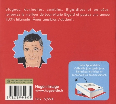 Une blague par jour de Jean-Marie Bigard -... - Hugo Image - Livres - Furet  du Nord