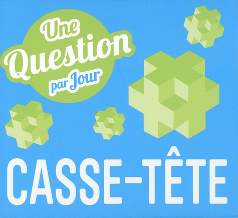 Une question Casse-tête par jour  Edition 2021