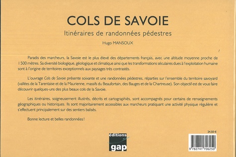 Cols de Savoie. Itinéraires de randonnées pédestres