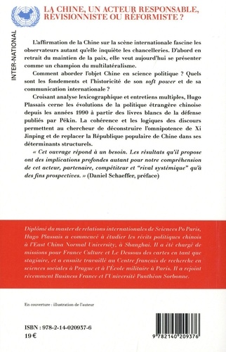 La Chine, un acteur responsable, révisionniste ou réformiste ?. Les enjeux onusiens dans les livres blancs de la défense chinoise 1995-2020