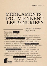 Médicaments : d'où viennent les pénuries?