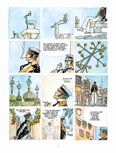 Corto Maltese en couleur Tome 8 La Maison dorée de Samarkand