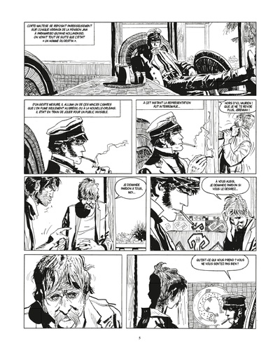 Corto Maltese en noir et blanc Tome 3 Sous le signe du capricorne