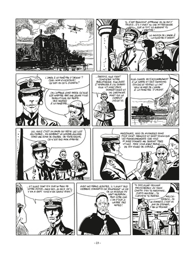 Corto Maltese en noir et blanc Tome 4 Les Celtiques