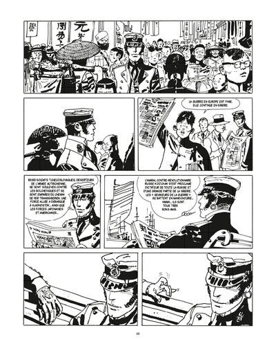 Corto Maltese en noir et blanc Tome 7 En Sibérie