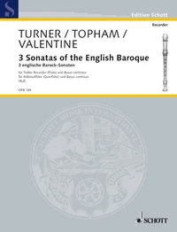 3 Sonatas of the English Baroque