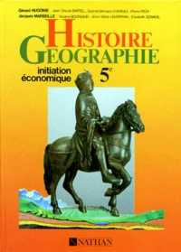 Histoire Geographie 5eme. Initiation Economique, Nouveaux Programmes De 1985