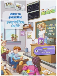 Le cahier de gommettes pour l'élève de CP