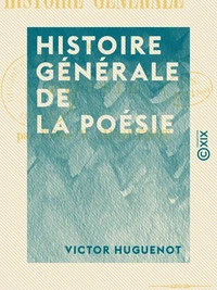 Histoire générale de la poésie
