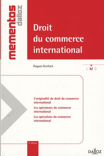 Droit du commerce international 3e édition