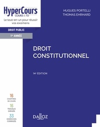 Hugues Portelli et Thomas Ehrhard - Droit constitutionnel.