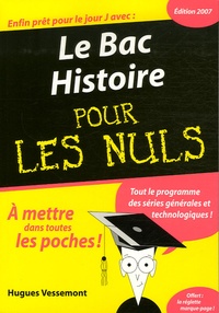 Hugues Vessemont - Le Bac Histoire Pour les Nuls.
