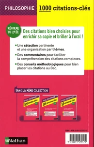 Philosophie 1000 citations-clés