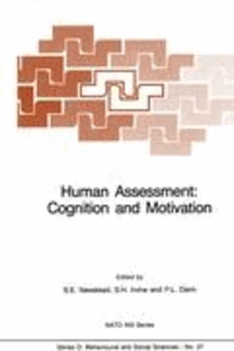 P. L. Dann - Human Assessment: Cognition and Motivation.