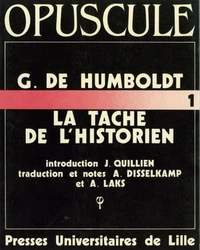 La tâche de l'historien