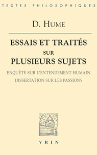 Essais et traités sur plusieurs sujets
