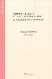 Amour céleste et amour terrestre de Malwida von Meysenburg