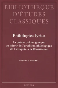 Philologica lyrica
