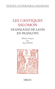 Les cantiques Salomon