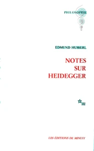 Notes sur Heidegger