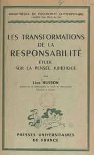 Les transformations de la responsabilité