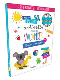 Mes petites activités pour les vacances grande section