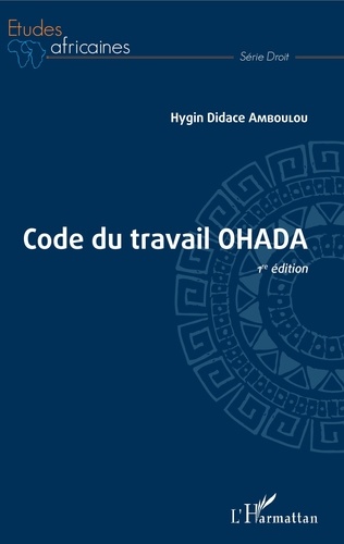 Hygin Didace Amboulou - Code du travail OHADA.