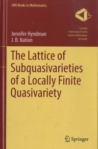 The Lattice of Subquasivarieties of a Locally Finite Quasivariety